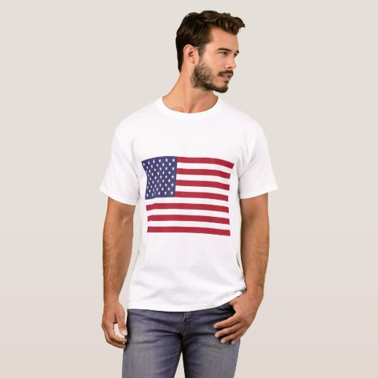Flag der Staaten T-Shirt (Vorne ganz)