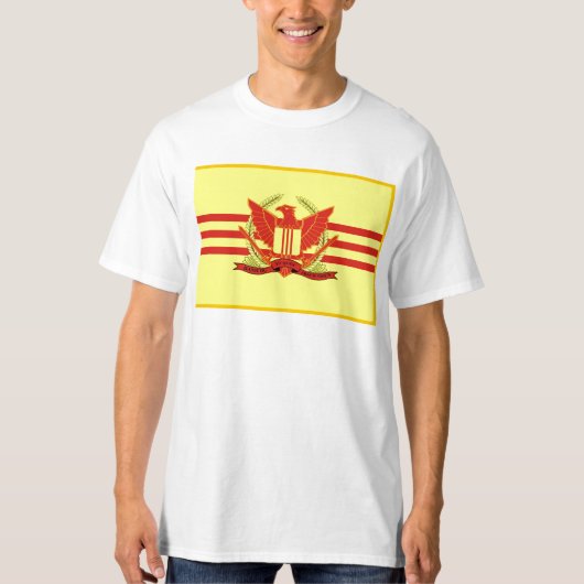 Flag der Streitkräfte der Republik Südvietnam T-Shirt (Vorderseite)