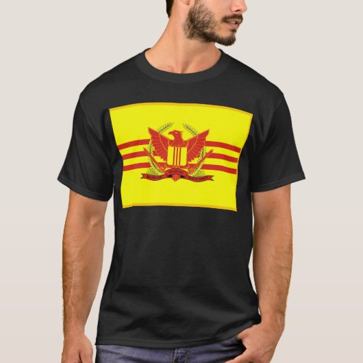 Flag der Streitkräfte der Republik Südvietnam T-Shirt (Vorderseite)