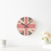 Flag der Union Jack UK Runde Wanduhr (Zuhause)