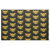 Flag der US-Jungfrau (groß) Schwarz & Gold Stoff (Fat Quarter (45,7 x 55,9 cm))
