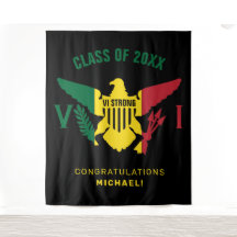 Flag der US-Jungfrau-Inseln, Gruppe der grünen Gel