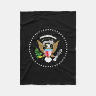 Flag der US-Präsidenten Fleecedecke