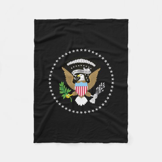 Flag der US-Präsidenten Fleecedecke (Vorderseite)