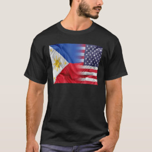 Flag der Vereinigten Staaten von Philippinen für F T-Shirt