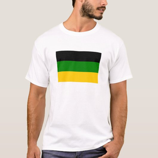 Flag des Afrikanischen Nationalkongresses T-Shirt (Vorderseite)