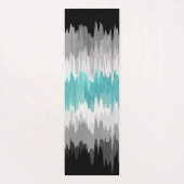 Flag des Boho Funky Wavy Abstrakt Libramaculine Pr Yogamatte (Rückseite)