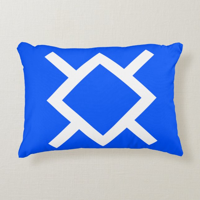 Flag des Nord-Cheyenne-Stammes Dekokissen (Vorderseite)