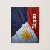 Flag des philippinischen Rätsel Puzzle (Vertikal)