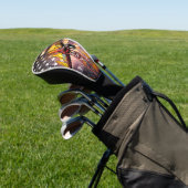 Flag des Turmkrans Golf Headcover (In SItu)