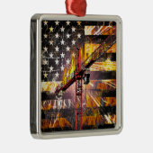 Flag des Turmkrans Ornament Aus Metall (Rechts)