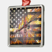 Flag des Turmkrans Ornament Aus Metall (Links)