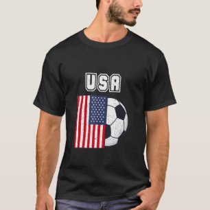 Flag des US-Fußballteams T-Shirt