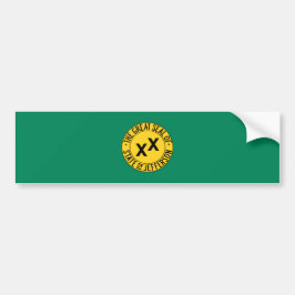 Flag des vorgeschlagenen US-Staat von Jefferson Autoaufkleber