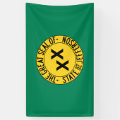 Flag des vorgeschlagenen US-Staat von Jefferson Banner (Vertikal)