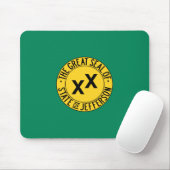Flag des vorgeschlagenen US-Staat von Jefferson Mousepad (Mit Mouse)
