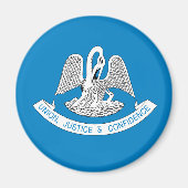 Flag-Design LOUISIANA - Magnet (Vorne)