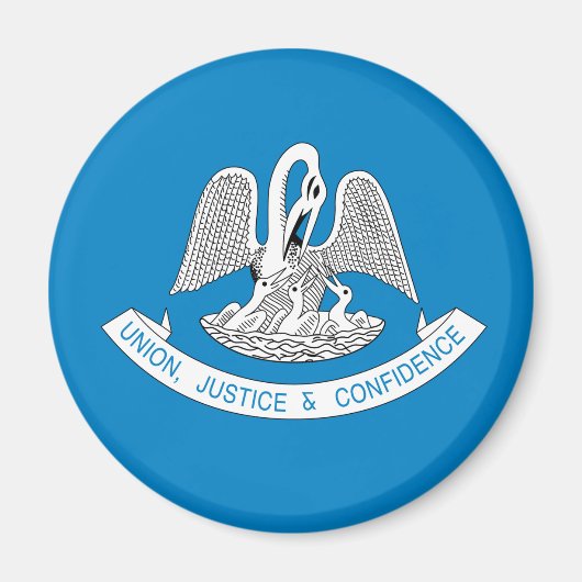 Flag-Design LOUISIANA - Magnet (Vorne)