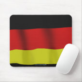 Flag Deutschland Patriotische Weltflaggen Mousepad (Mit Mouse)