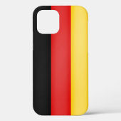 Flag Deutschland Schwarz Rot Gold Patriotische Far Case-Mate iPhone Hülle (Rückseite)