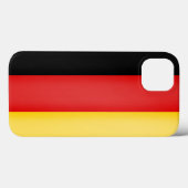 Flag Deutschland Schwarz Rot Gold Patriotische Far Case-Mate iPhone Hülle (Rückseite (Horizontal))