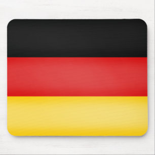 Flag Deutschland Schwarz Rot Gold Patriotische Far Mousepad
