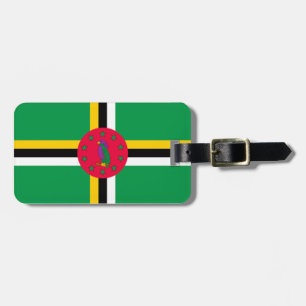 Flag Dominica Personal Easy ID Gepäckanhänger