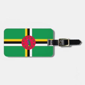 Flag Dominica Personal Easy ID Gepäckanhänger
