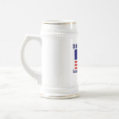 Flag & Eagle Patriot - USA-Flagge Bierglas (Links)