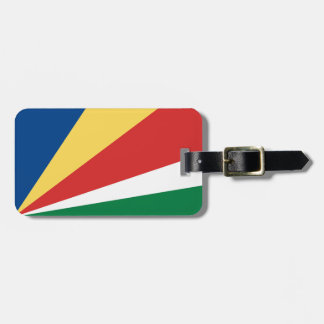 Flag Easy ID Personal der Seychellen Gepäckanhänger