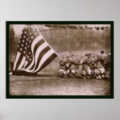 Flag Ebbets Park Baseball 1914 Poster (Vorne)