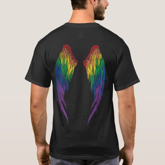 Flag - Engel Wings T-Shirt (Rückseite)