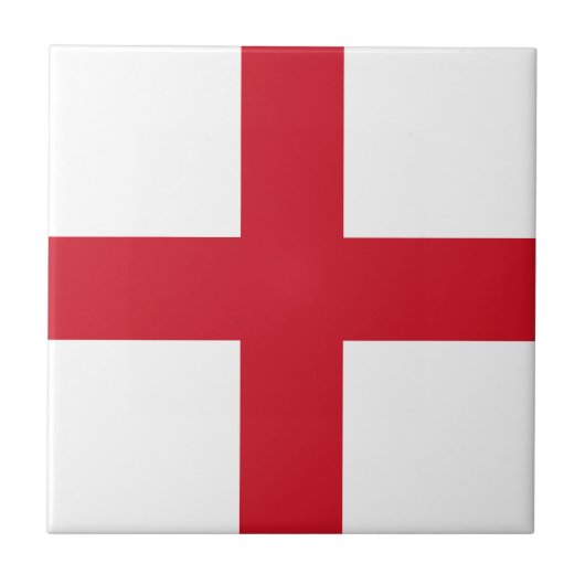 Flag England Keramik Tile Fliese (Vorderseite)