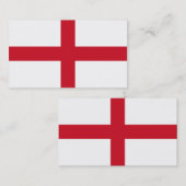 Flag England Visitenkarten Visitenkarte (Vorne/Hinten)