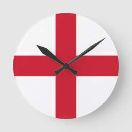 Flag England Wall Clock Runde Wanduhr