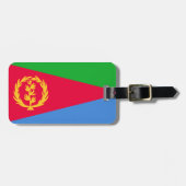 Flag Eritrea Easy ID Personal Gepäckanhänger (Vorderseite horizontal)