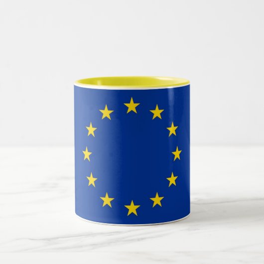 Flag Europäische Tasse Gewerkschaft (Mittel)