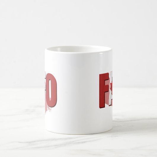 Flag F.A.F.O Kaffeetasse (Mittel)