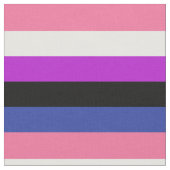 Flag Fabric Genderfluid Stoff (Nahaufnahme)