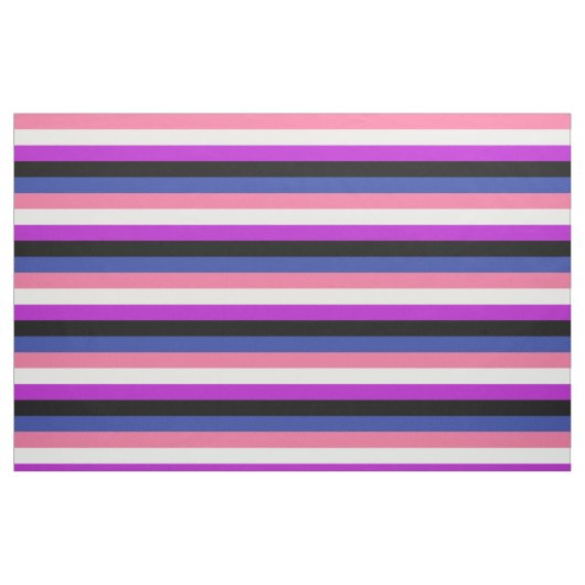 Flag Fabric Genderfluid Stoff (Fat Quarter (45,7 x 55,9 cm))