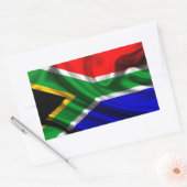 Flag Fabric Rechteckiger Aufkleber (Umschlag)