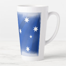 Flag Fadeunter für das künstlerische Australien Milchtasse
