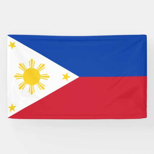 Flag Filipino Flag Philippinen Banner (Horizontal)