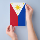 Flag Filipino Flag Philippinen Flyer (Handgriff)