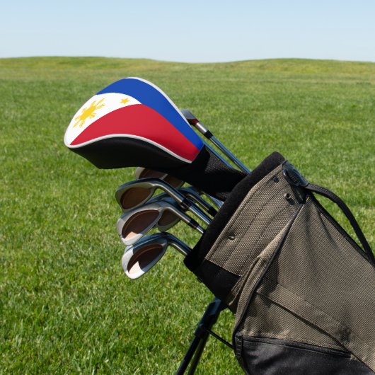 Flag Filipino Flag Philippinen Golf Headcover (In SItu)