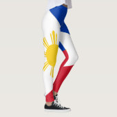 Flag Filipino Flag Philippinen Leggings (Rechts)