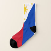 Flag Filipino Flag Philippinen Socken (Links - Außen)