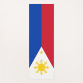Flag Filipino Flag Philippinen Yogamatte (Vorderseite)