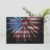 Flag Fireworks (Stehend Vorderseite)