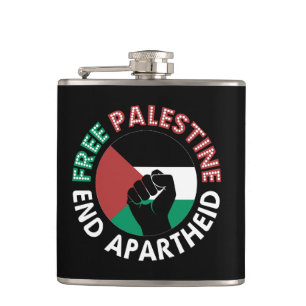 Flag Fist Black, die Fahne der Apartheid-Fahne des Flachmann